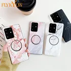 Чехол-накладка для Samsung S20 Plus, A51, A71, A50, A70, A52, A72, S9, S10 Plus, Note 10 Pro, с подставкой