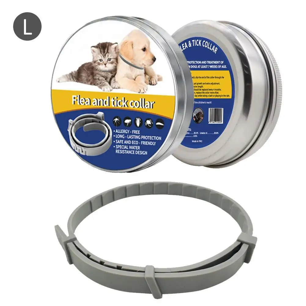

Pet Tick Collar Insect Repelling Collar Flea and Tick Collar Plant Extract Mites Repeller for Cat and Dog