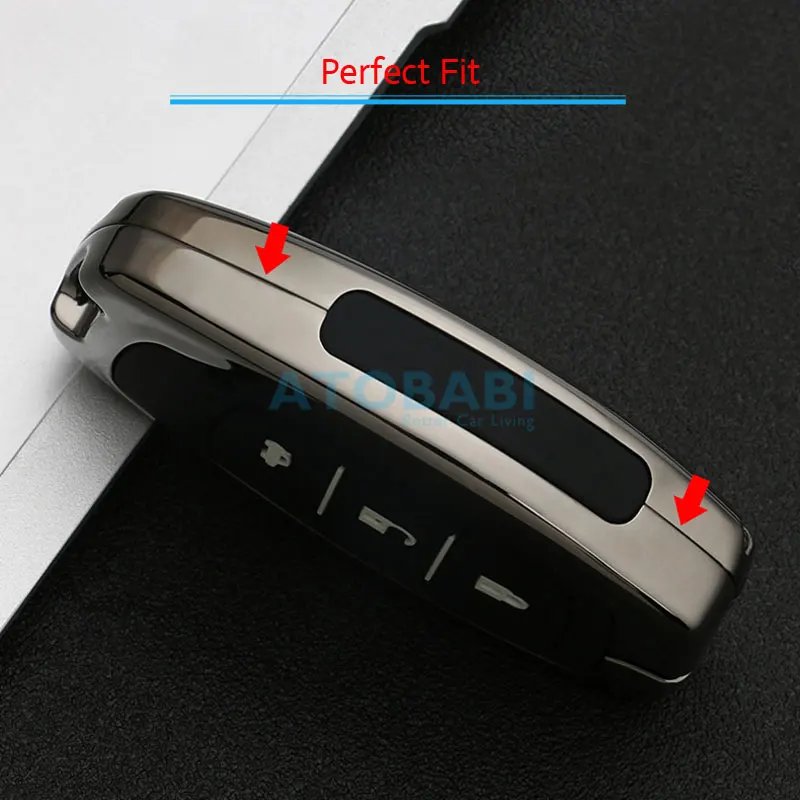 Силиконовый чехол из сплава для автомобильного ключа Hyundai Accent Santa Fe Elantra Tucson Creta