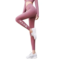 high waist womens pants push up woman pink leggings white black stretch trousers for sport pencil yoga pants female plus size