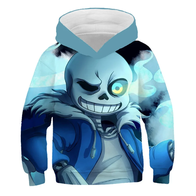 

New Game Undertale Funny Cartoon Sweatshirt Fashion Casual 3D Hoodies Kids Fashion Print Streetwear Hoodie Anime Pullover Clothe