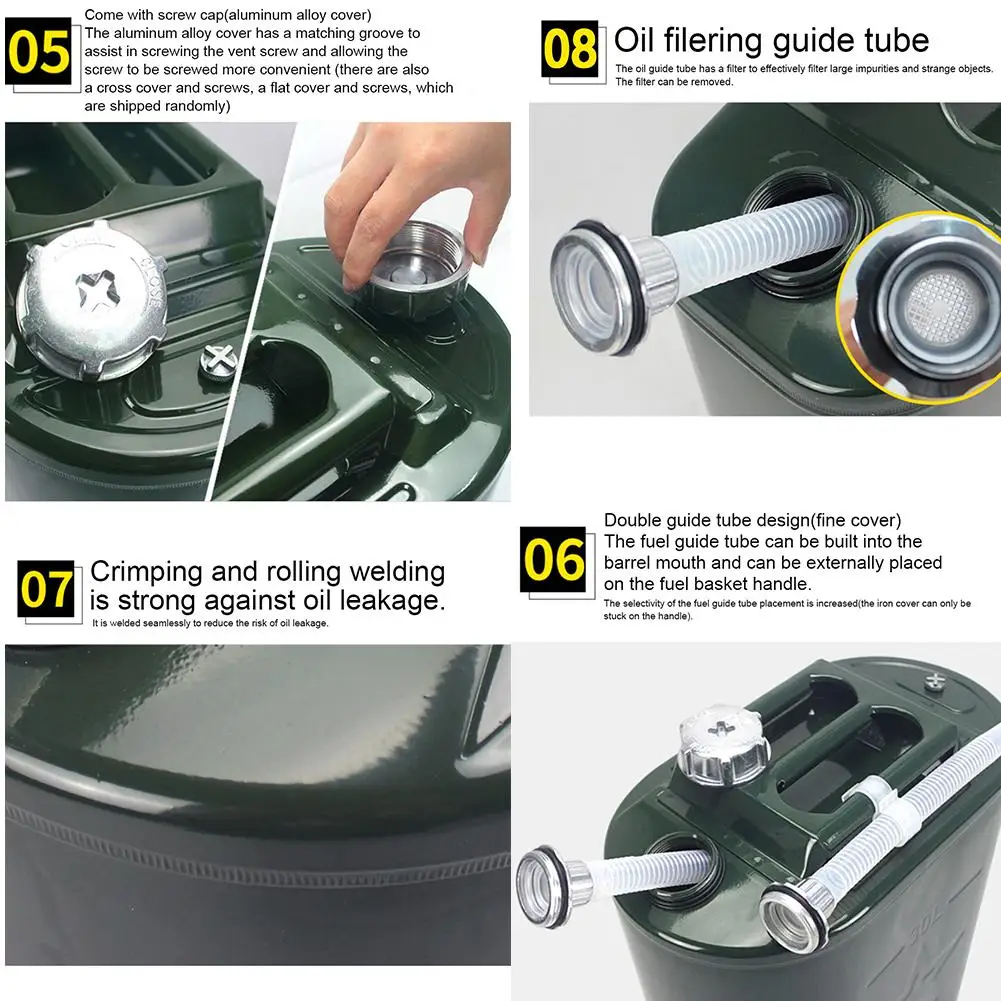 Керосиновая бочка утолщенный контейнер для хранения топлива с 40 литрами 30 литров