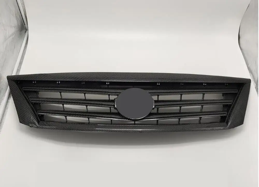 Передняя промежуточная решетка для гриля из углеродного волокна подходит Nissan