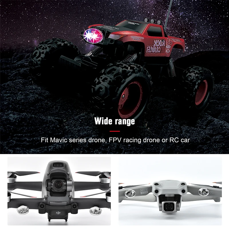 Универсальная перезаряжаемая цветная Стробоскопическая Лампа для DJI Mavic 3/2PRO и