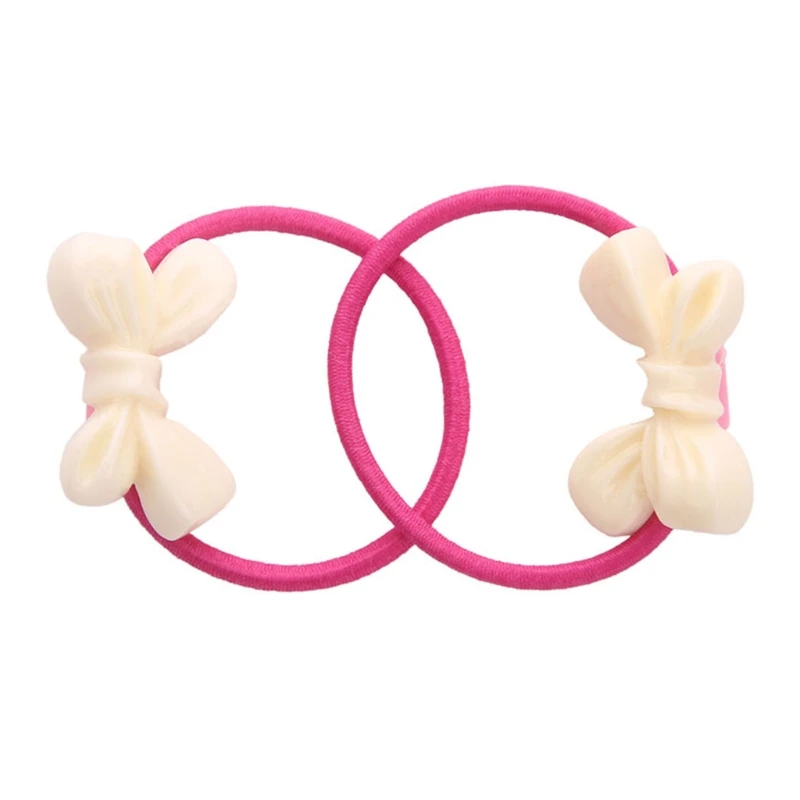 

50LE 2Pieces/Set Elastic Hair Band Cute Baby Headwear Soft Strength Hair Accessories