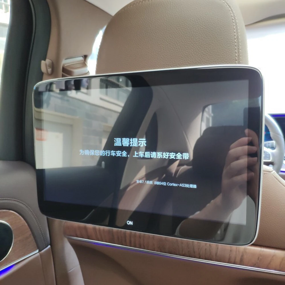 Видеоплеер на подголовник автомобиля 11 6 дюйма Android 10 0 Wi-Fi 4K с ТВ развлекательная