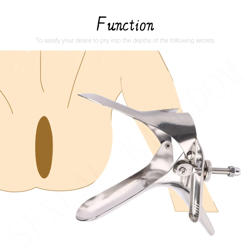 Metal Medical Vaginal Anus Dilator Stainless Steel Speculum Gynecological Examination Adult Enema Sexual Health Products Sex Toy | Красота и