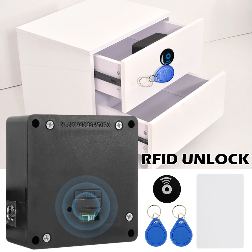 Свободный замок для ящика электронный Умный Замок шкафа невидимый скрытый