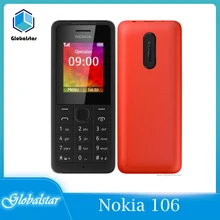 Nokia 106 (2013) Refurbished Original Nokia 106 FM Radio One SIM Cards Good Quality Unlocked Mobile Phone