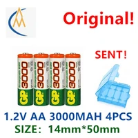 4pcs gp 1 2v aa 3000mah rechargeable battery ni mh large capacity durable digital camera mouse keyboard remote control toy