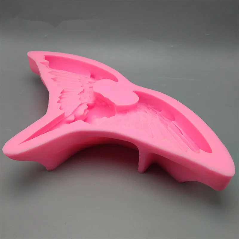 3D череп ворона силиконовая форма для помадки торта пластырь шоколадная свеча