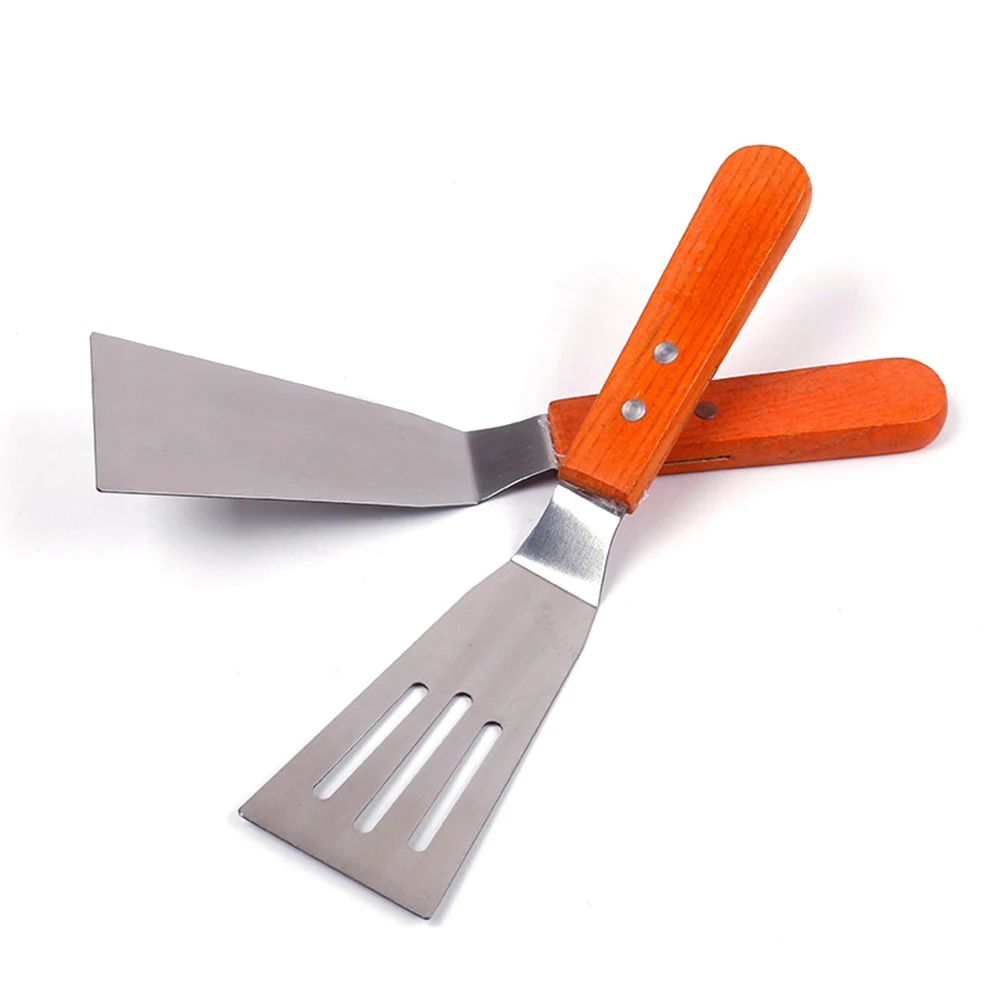 Горячая Распродажа лопата из нержавеющей стали длинная Лопата с деревянной