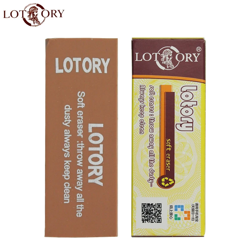 LOTORY Ластики для карандаша мягкие и прочные рисования набросков канцелярские