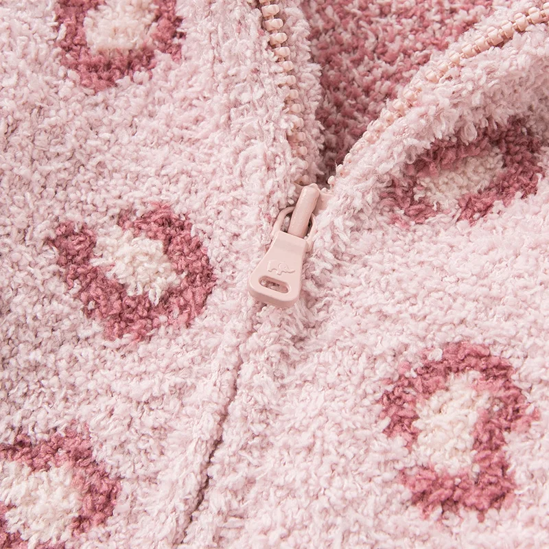 DBW11660 dave bella autumn winter baby girls cute love hooded sweater coat children tops fashion infant toddler outerwear | Детская