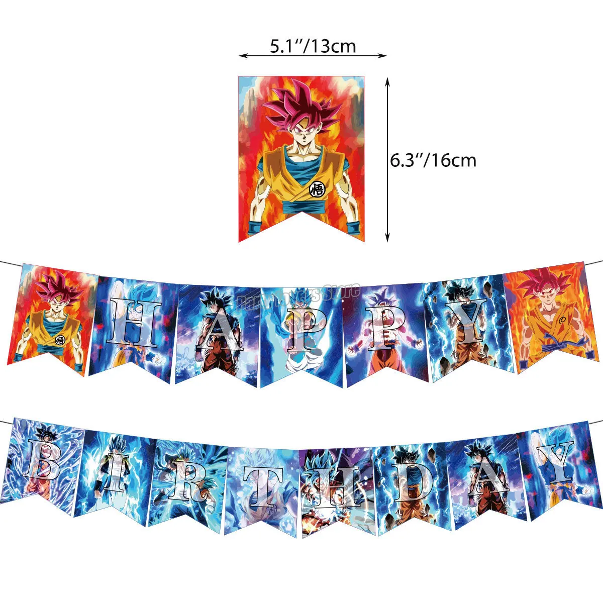 Новый темативечерние праздник Драконий жемчуг подвесной флаг для детской