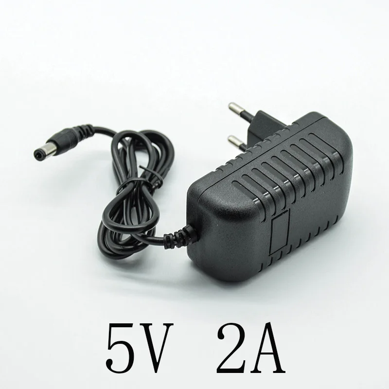 5V 2A 100-240 В постоянного тока 5 в 3 А 6 в 2 а/3 а 9 в 2 а 12 В 2 А 15 в 1.5A блок питания зарядное устройство ЕС вилка AC адаптер конвертер 5,5 мм* 2,5 мм(2,1 мм) преобразователь переменного тока в постоянный - Цвет: 5V 2A