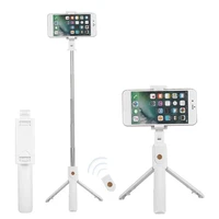 k07 mini tripod remote control selfie stick monopod foldable wireless shutter extendable monopod for iphone phone