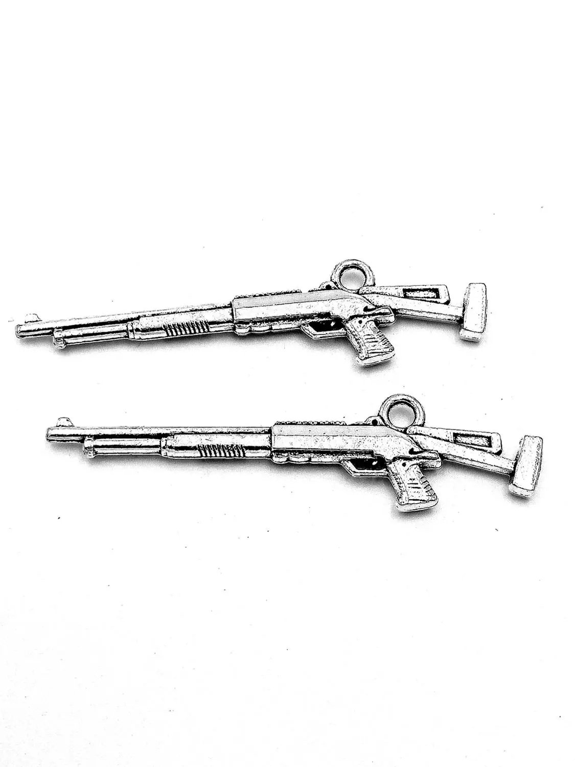 Подвеска в виде снайперской винтовки размером 44 мм 10 шт. | Украшения и аксессуары