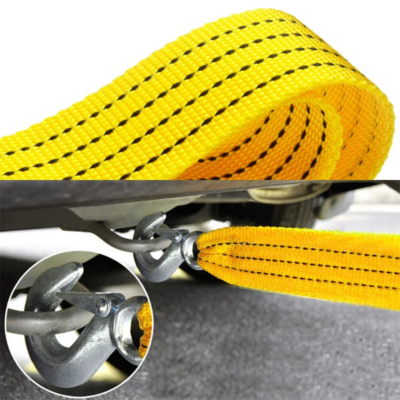 4 м 5 тонн автомобильный нейлоновый сверхмощный буксировочный трос грузовик