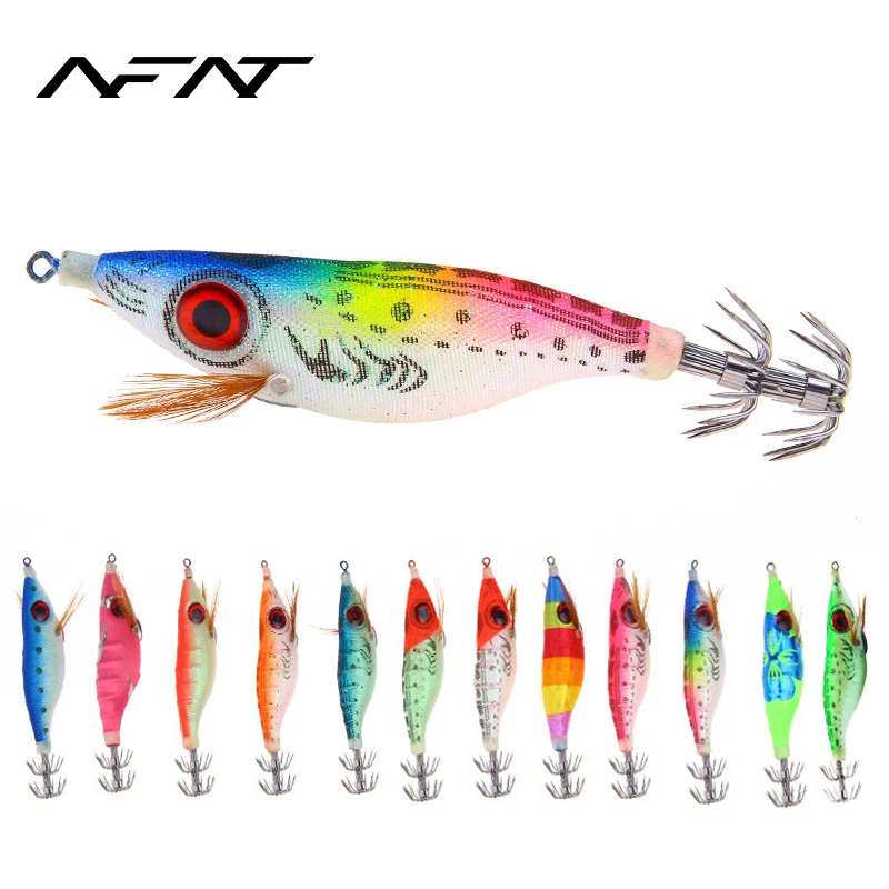 

Афет 1 шт. рыболовные Wobbler10cm 9,2 г приманки жесткая приманка приманок поддельные Креветки Дерево Baitjigging блесна приманка осьминога