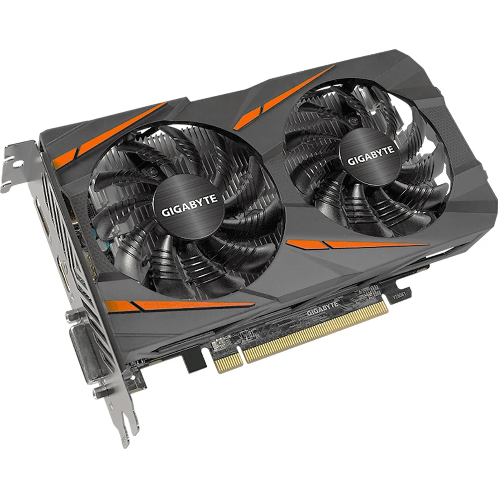 Видеокарта 4GB Gigabyte GeForce GTX 1050 Ti 1455MHz 4096MB 7008MHz 128 bit RTL [GV-N105TOC-4GD] | Компьютеры и офис