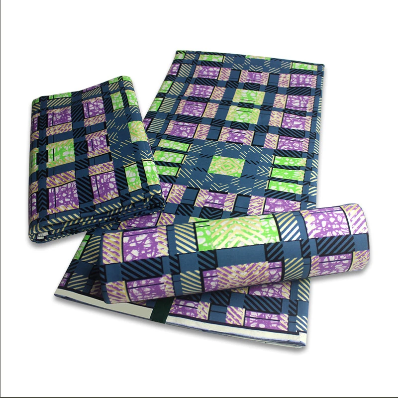 

Blesing High Quality Golden Wax African Print Fabric Tissue African Wax Print Fabric Stuff Rapper Batik Wholesale African Fabric