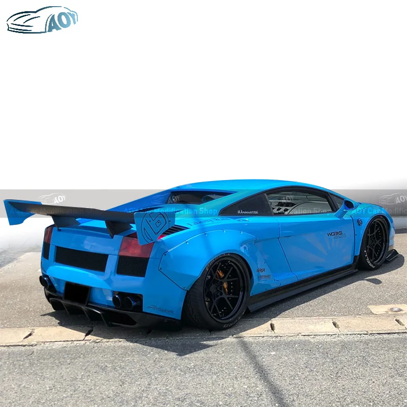 Передний бампер для Lamborghini LP560 LB стильный комплект широкого корпуса Gallardo LP550