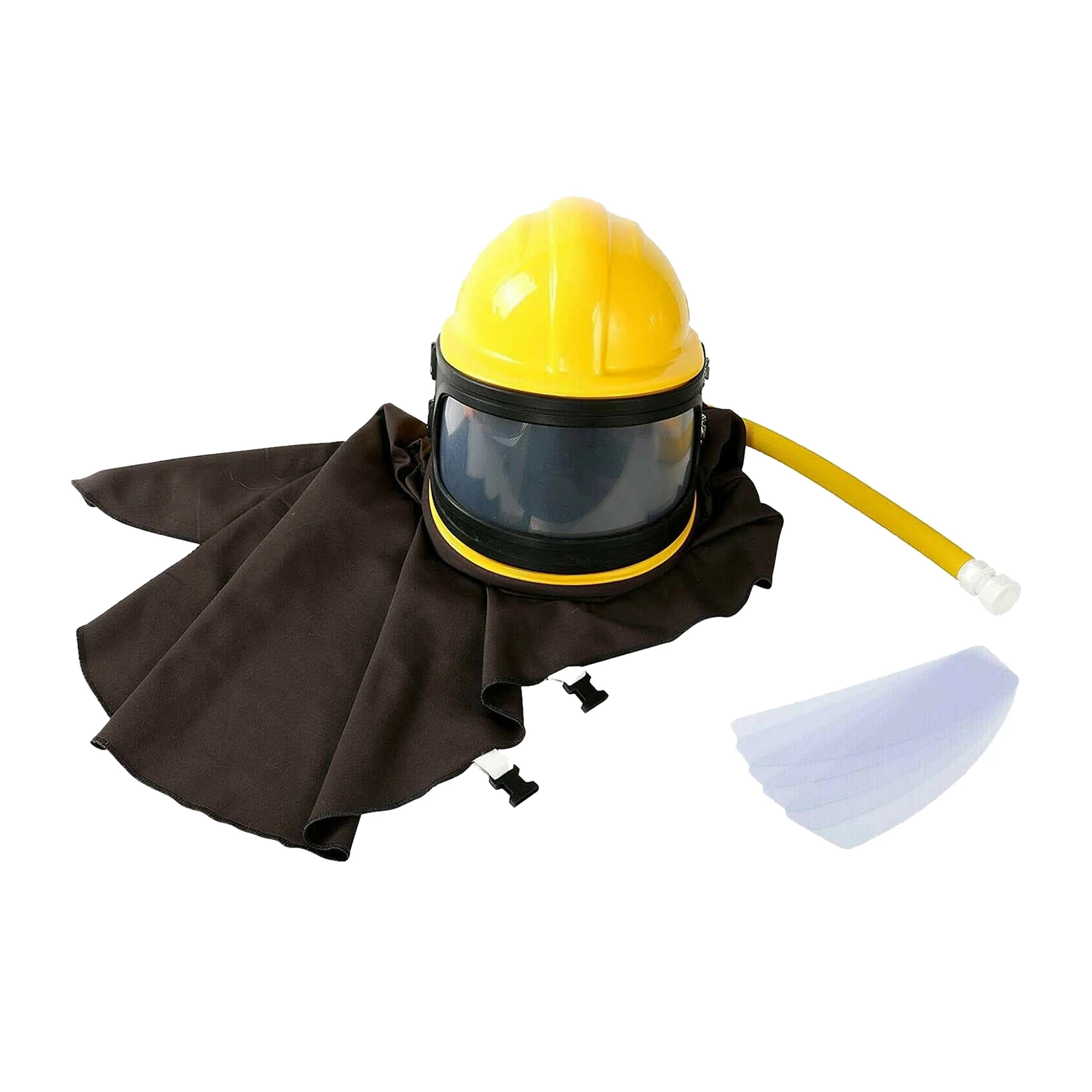 

Labor Sand Blasting Hood Work Protection Anti Dust Anti-wind Anti Impact Grinding Casting Equipment