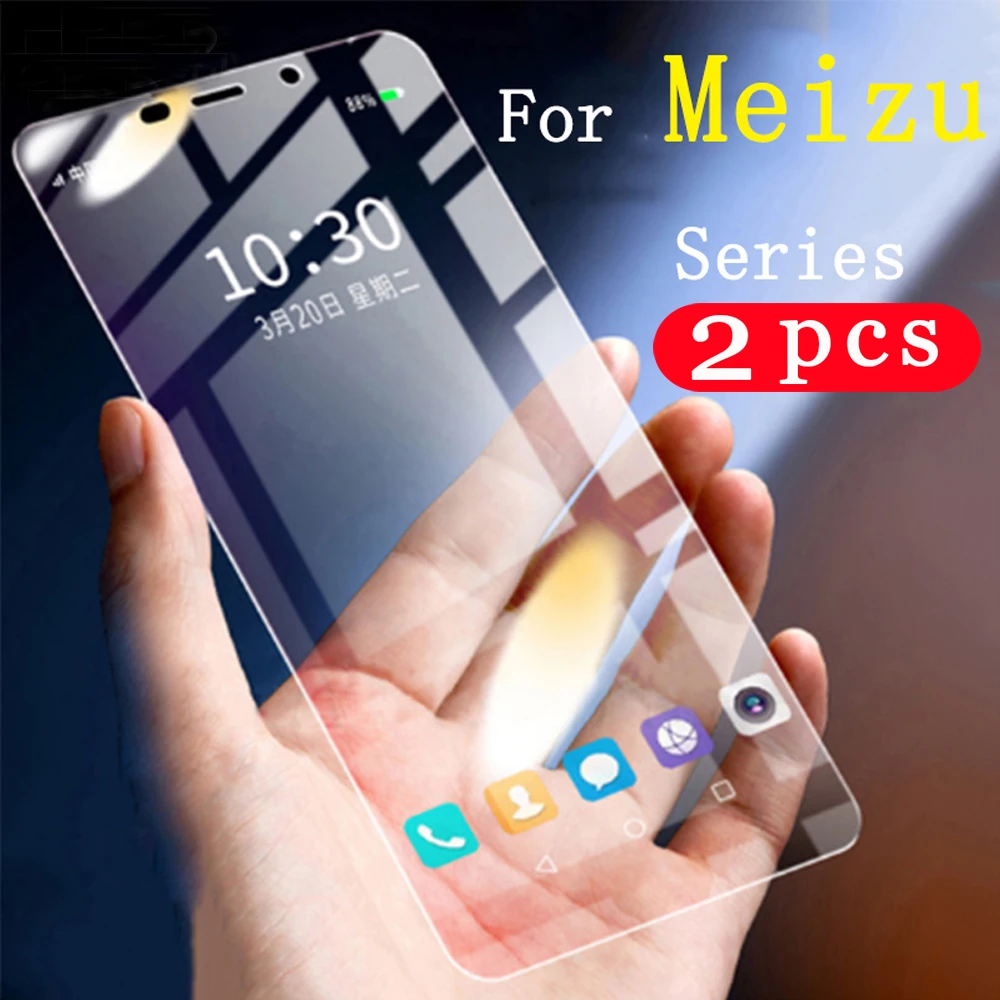 2 шт. защитная пленка для экрана телефона meizu m5c m5 m5s закаленное стекло с полным