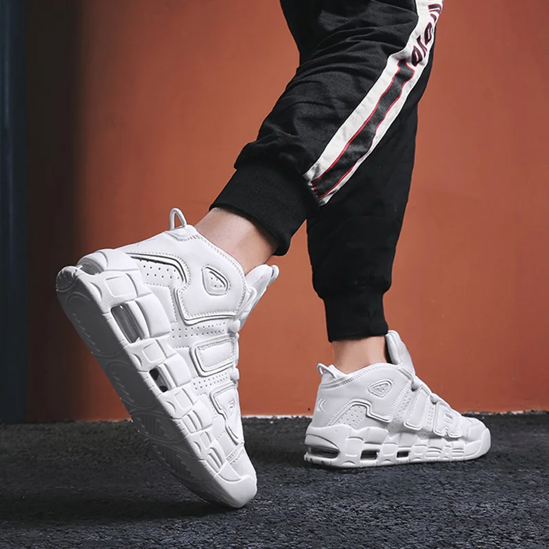 LEIXAG Мужская Баскетбольная обувь высокие кроссовки по щиколотку нескользящая