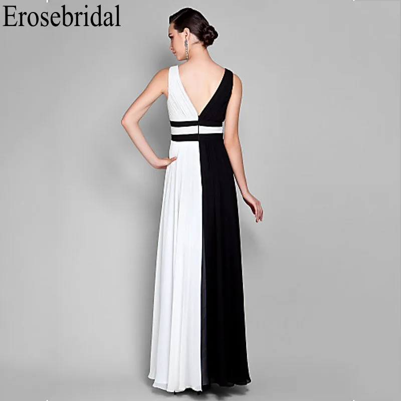 Женское вечернее платье на молнии сзади Erosebridal белое Длинное Элегантное Вечернее