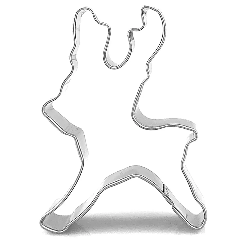 1 шт. Рождественский олень печенья резак из нержавеющей стали помадка пряники