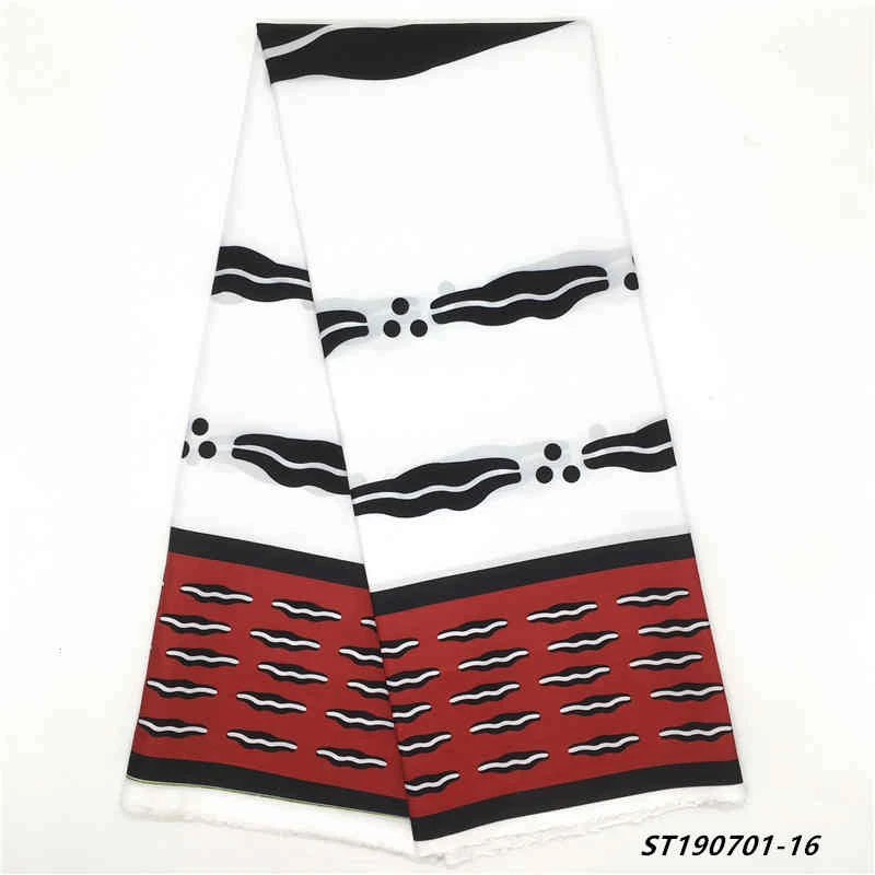 ST190701-16 Mr. Z Анкара Африканский Воск принты ткань нигерийский Атлас восковые ткани Высокое качество 5 ярдов Высокое качество имитировать Slik ткань - Цвет: ST190701-16