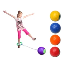 1pc kip ball outdoor fun toy ball classical skipping toy exercise coordination and balance hop jump playground may toy ball