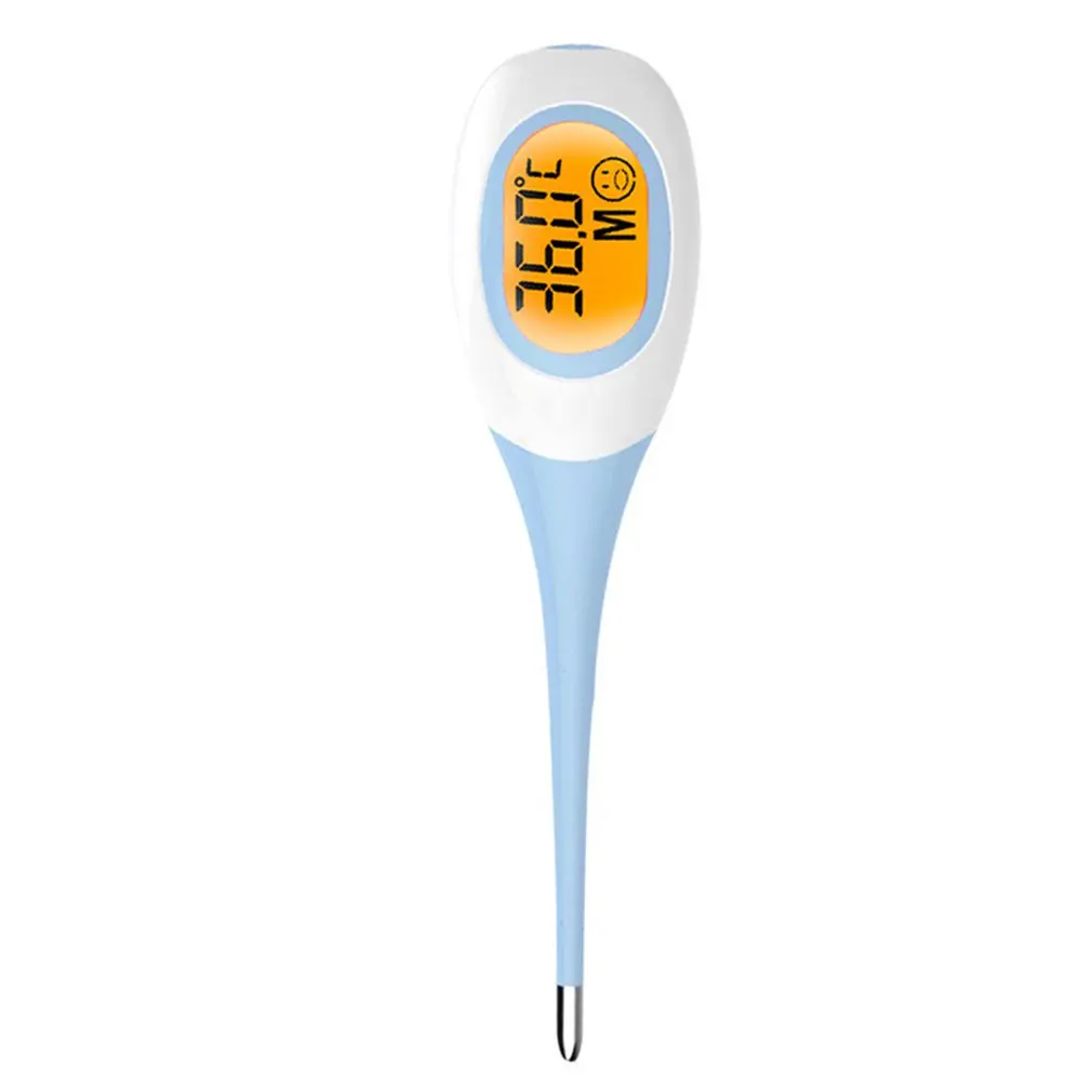 

New Electronic Thermometer 8 Seconds Fast Measurement For Adults Children Soft Head Oral Cavity Armpit ℉/℃ Thermometer