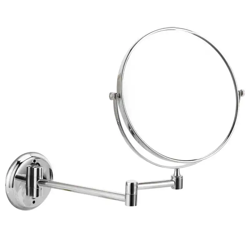 

Настенное зеркало для макияжа Ванная комната стильные гальванических косметический аксессуар для зеркала ватные тампоны коробка