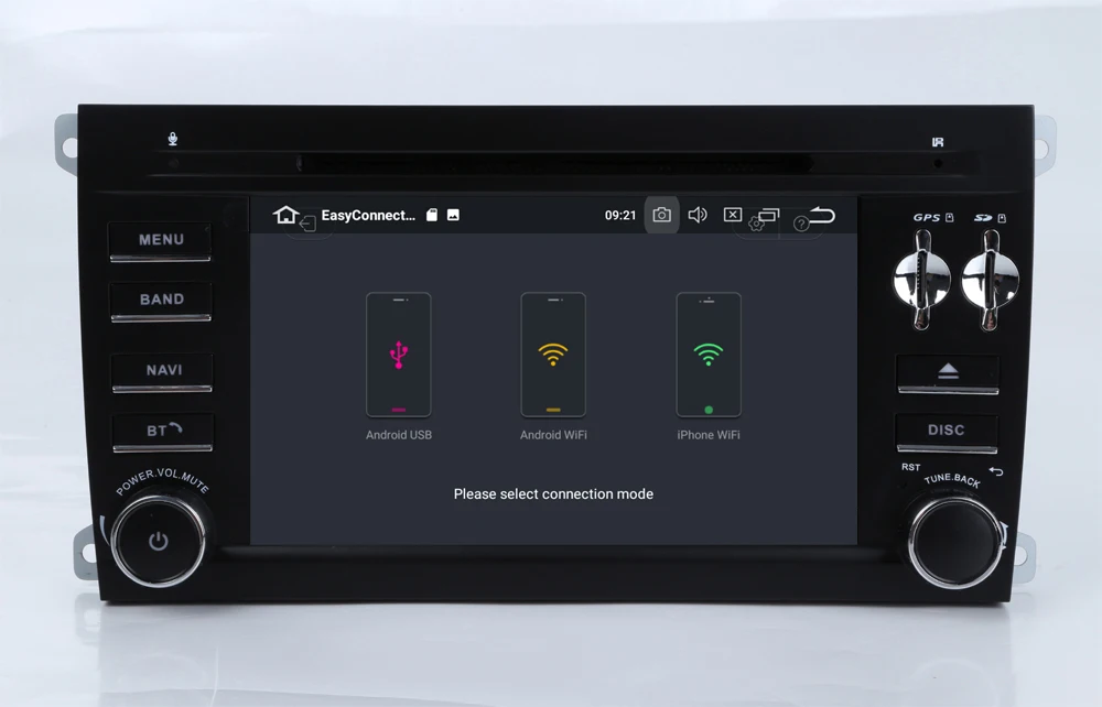 7 &quotAndroid 9 0 автомобильный DVD GPS плеер для Porsche Cayenne 2003-2010 радио BT 1024*600 Wifi зеркальная