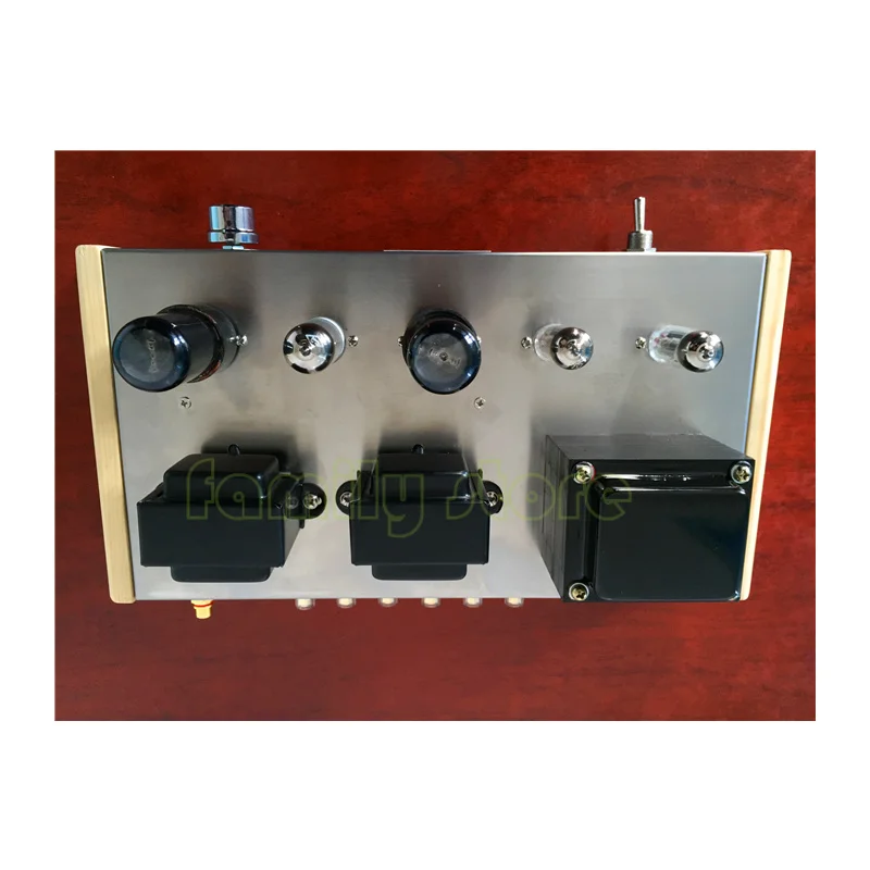 Красивый звук 6N2 + 6P6P роскошный ламповый усилитель DIY комплект двойной желчный