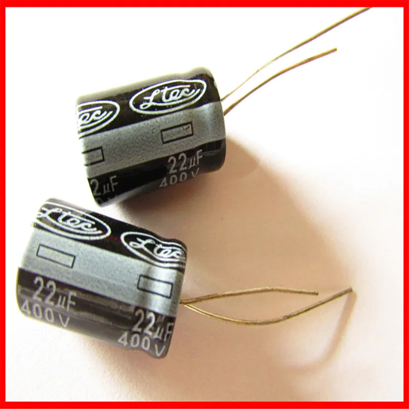 

New 400V22UF electrolytic capacitor Aluminum electrolytic capacitor 22UF/400V