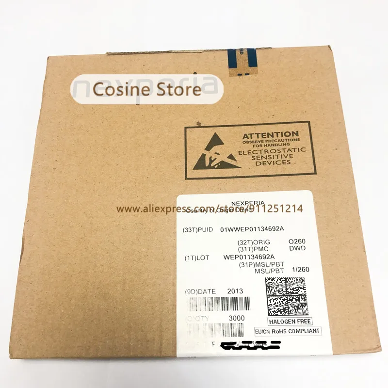 20 шт. Новый и оригинальный биполярного транзистора BC817DPN 115 45V 0.5A N4 СОТ