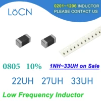 4000pcs 0805 2012 10 smd chip inductor 22uh 27uh 33uh multilayer ferrite inductors high quality nh k