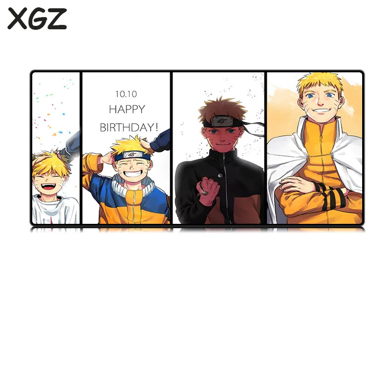 Коврик для мыши XGZ в стиле аниме большого размера резиновый Универсальный