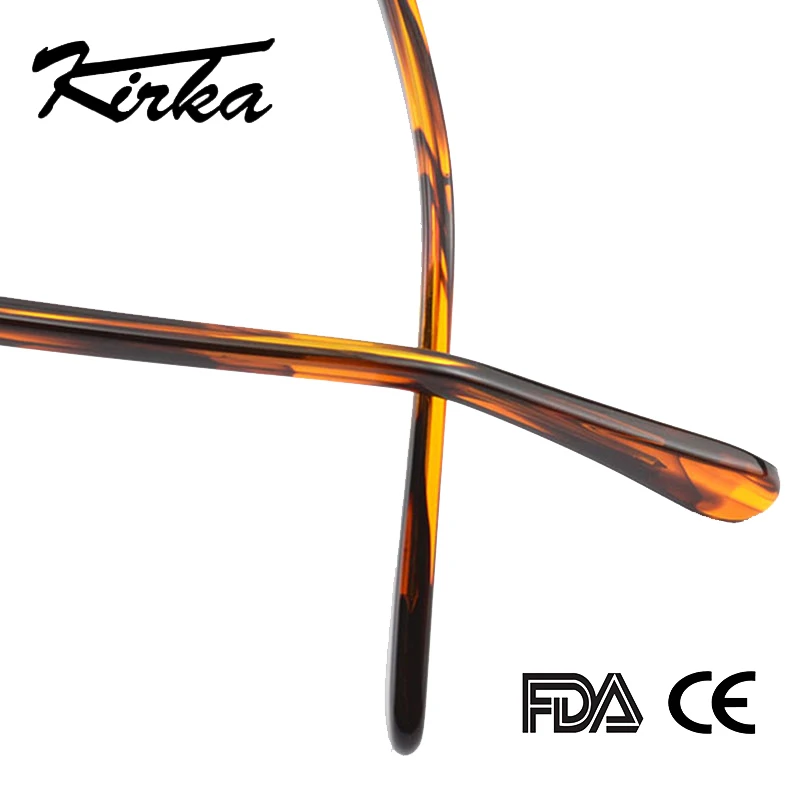 Женская оправа для очков Kirka полная круглые ретро очки чтения прозрачные линзы