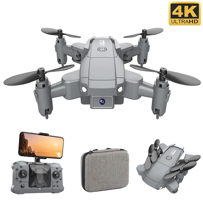 

KY905 Mini Drone With 4K Camera HD Foldable Drones Quadcopter One-Key Return FPV Follow Me RC Helicopter Quadrocopter Kid's Toys