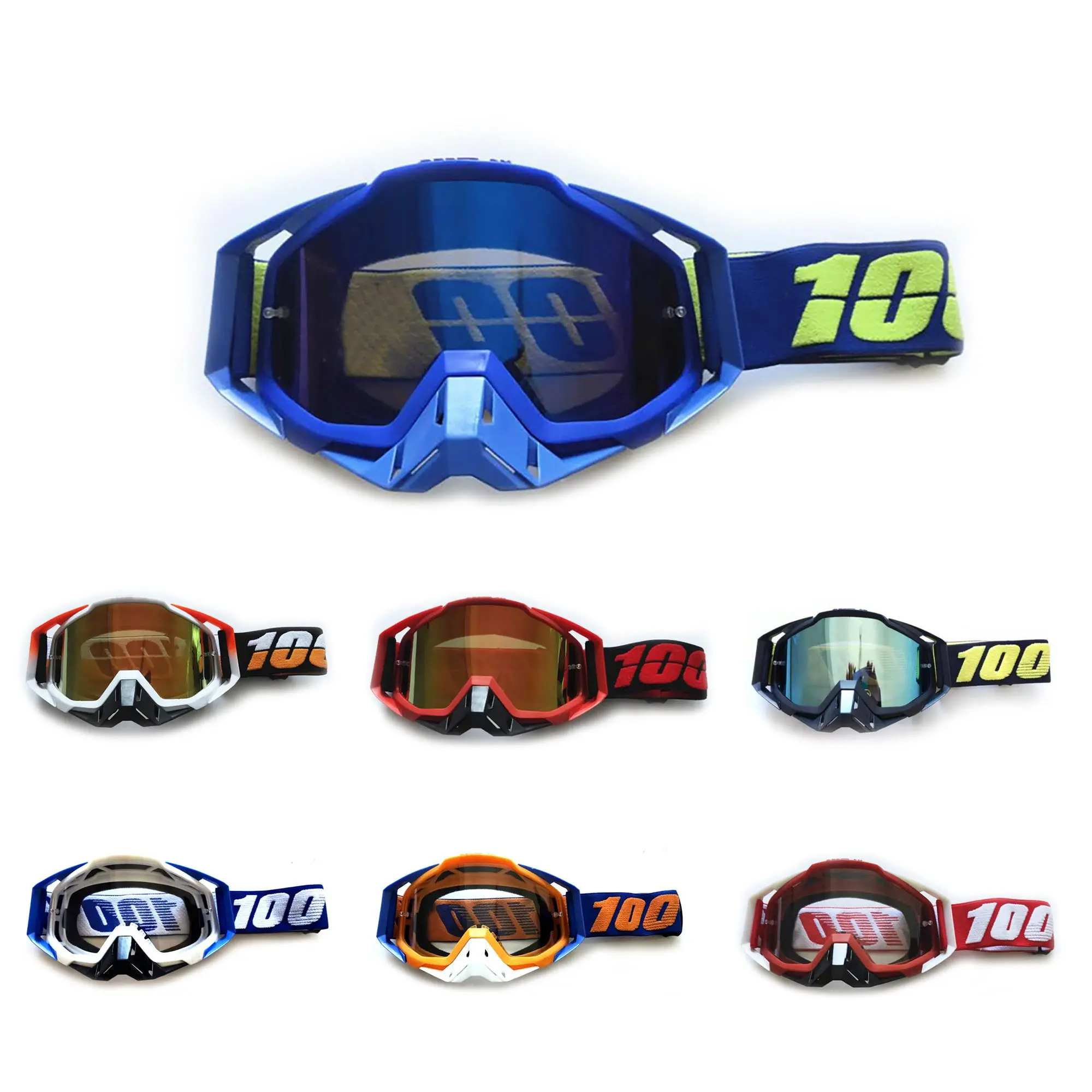 

Защитные очки для мужчин и женщин, солнцезащитные очки для велоспорта, мотокросса, мотоциклетные очки, 100, лыжные очки, 100 эндуро