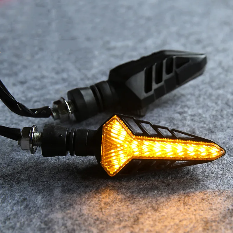 Цветная подсветка красный желтый синий белый гоночный сигнал поворота для