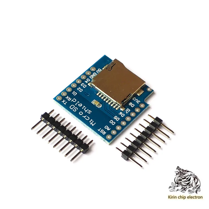 10 шт./лот MICRO SD TF карта модуль чтения-записи для D1 Мини WIFI Плата расширения