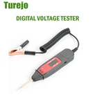 Цифровой ЖК-дисплей для автомобиля, грузовика, 3-36 В постоянного тока, тестовое напряжение, ручка, ручка для проверки светодиодсветильник, инструмент для ремонта при распаде автомобиля