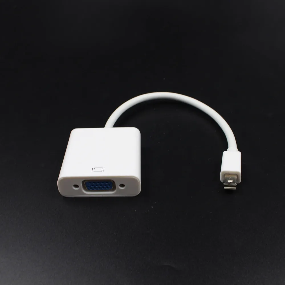 Мини порт дисплея Mini DP Thunderbolt для VGA кабеля адаптер 1080P Адаптер Для iMac Mac Pro и т. д.| |