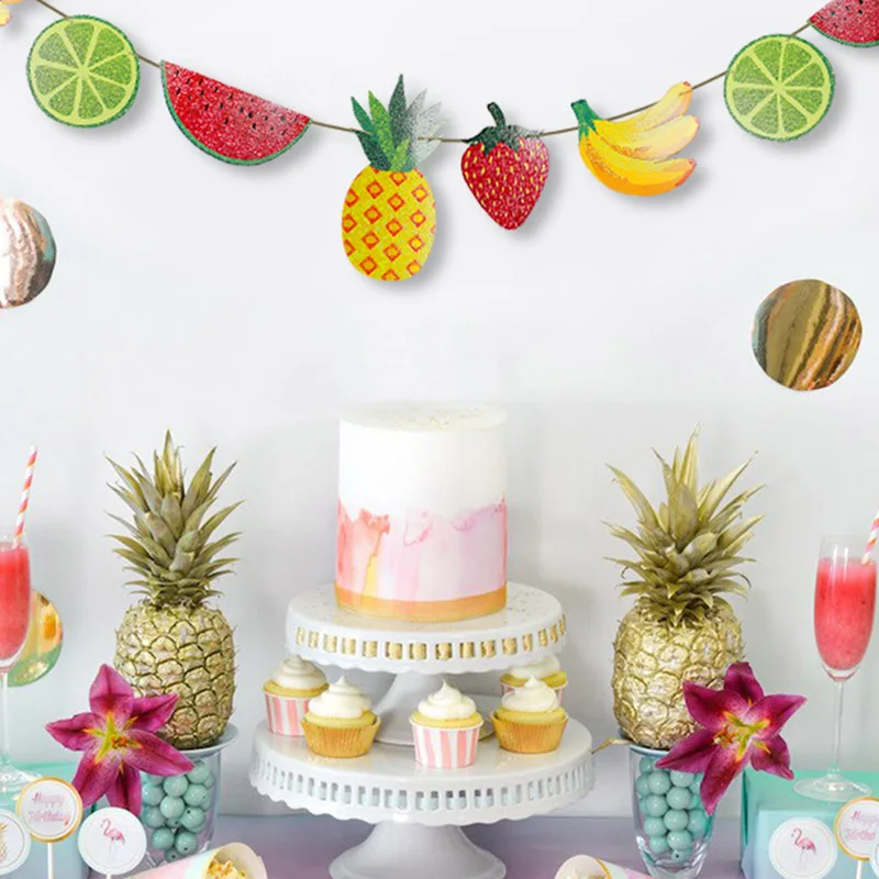 3 м/4 м баннер в виде черепахи Листьев фламинго гавайской бумаги тропическая